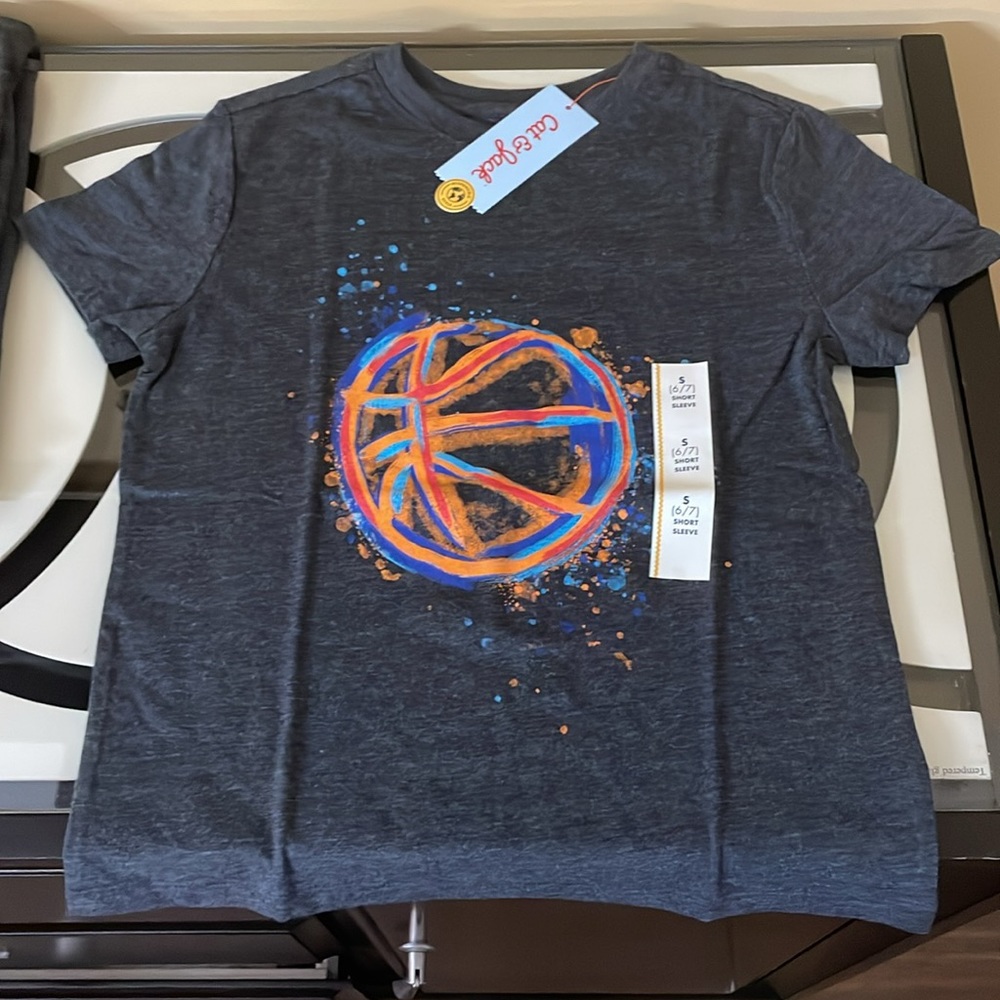 Cat & Jack basketball tshirt